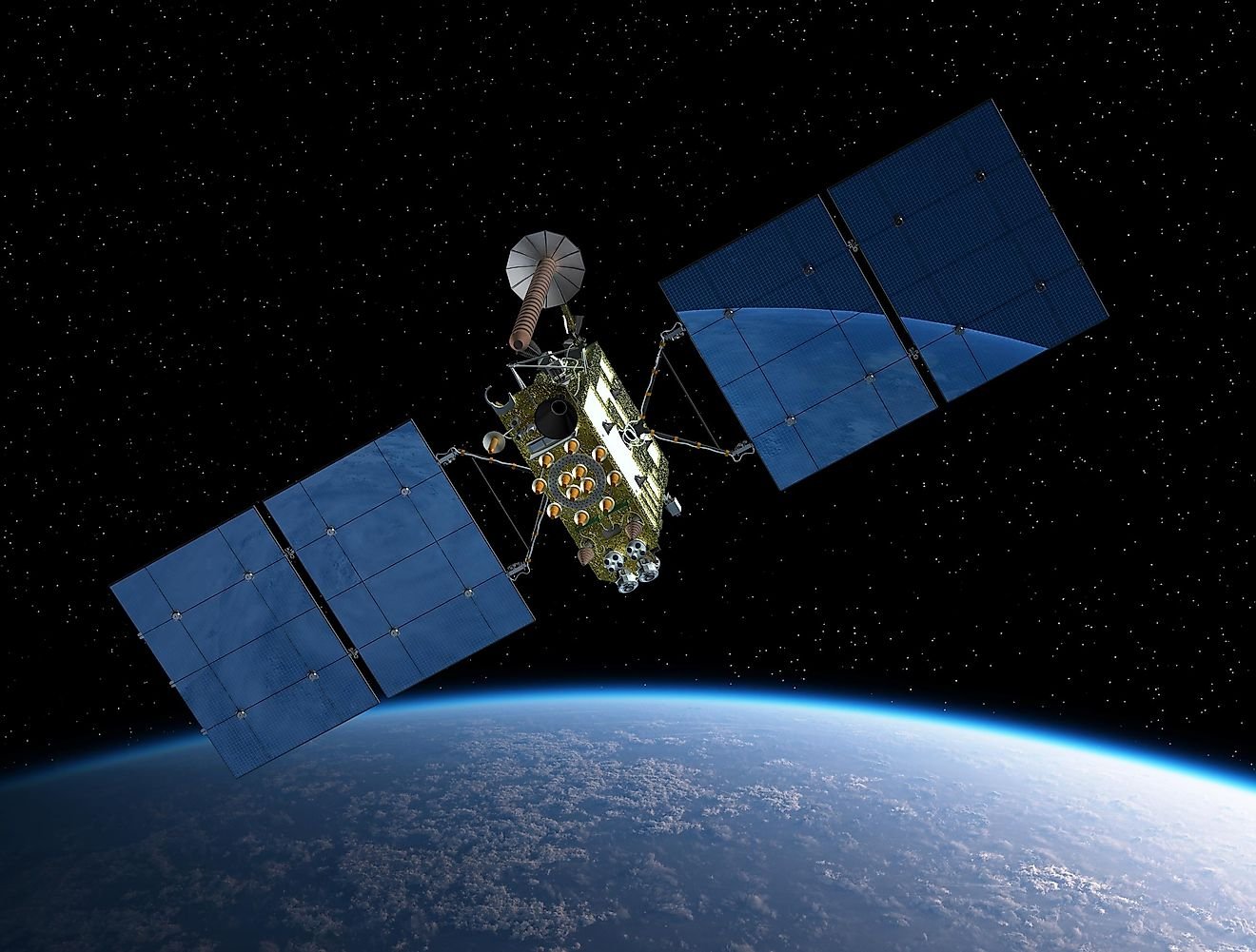 Where Do Artificial Satellites Orbit The Earth: In The Atmosphere Or Outer Space?