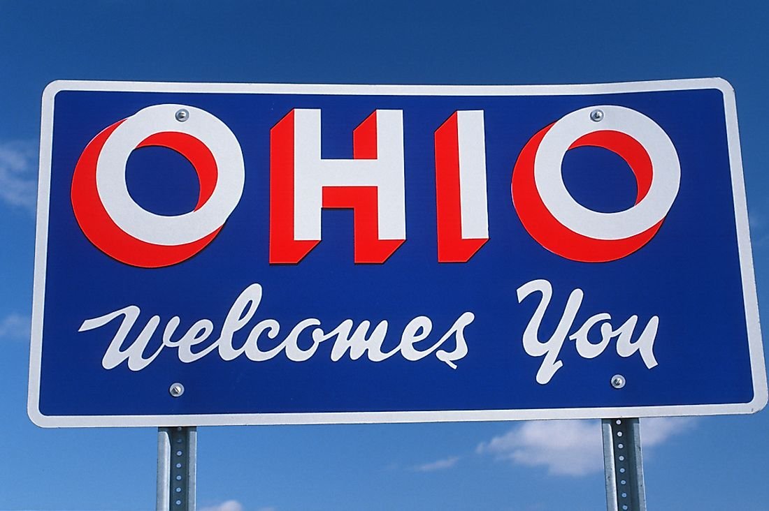 Which States Border Ohio?