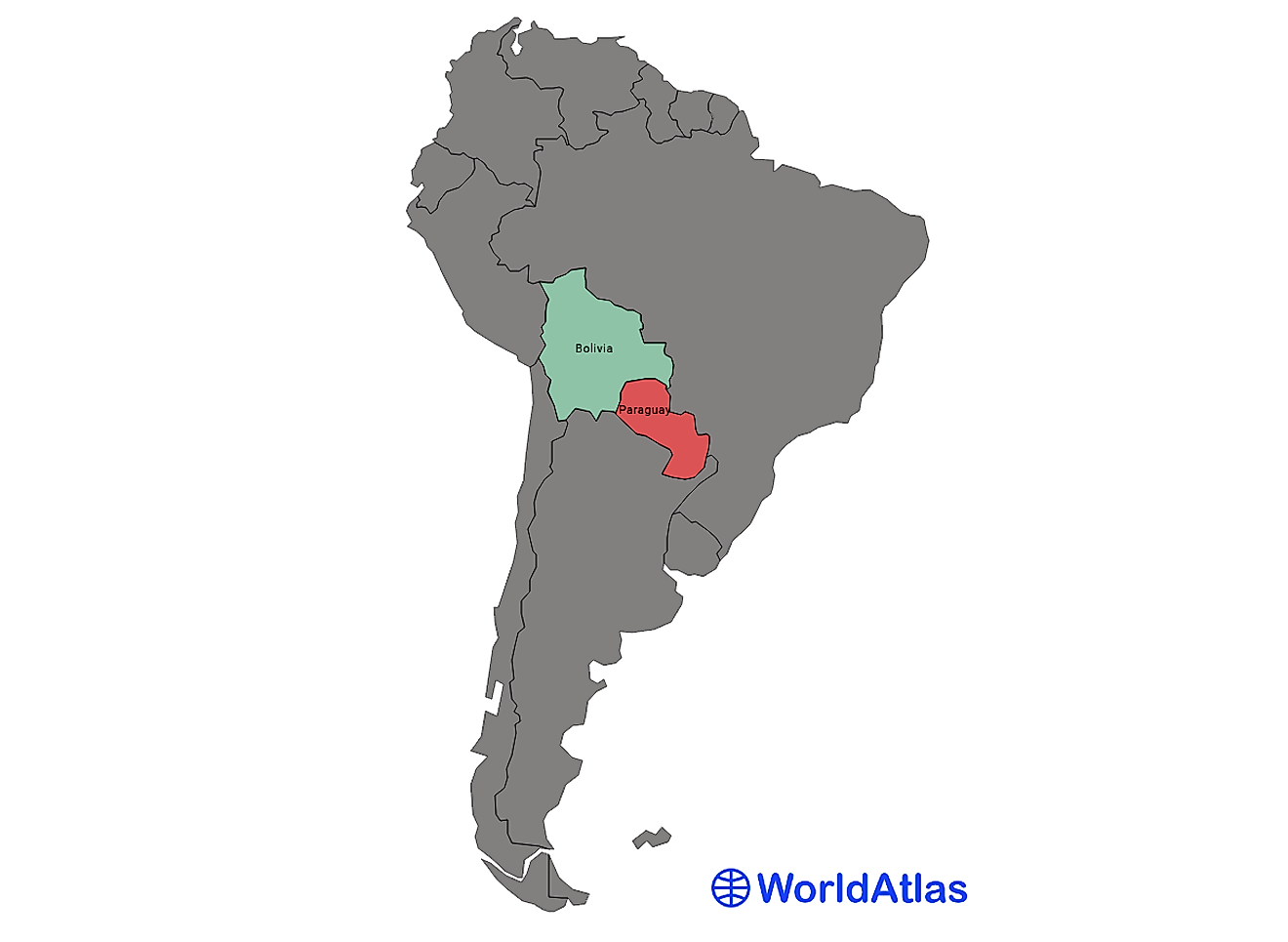 Landlocked Countries In South America