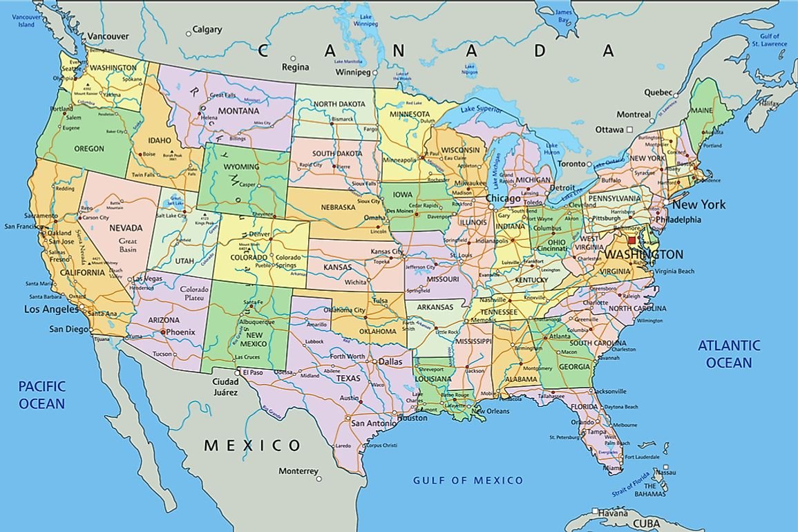 The Doubly Landlocked US States