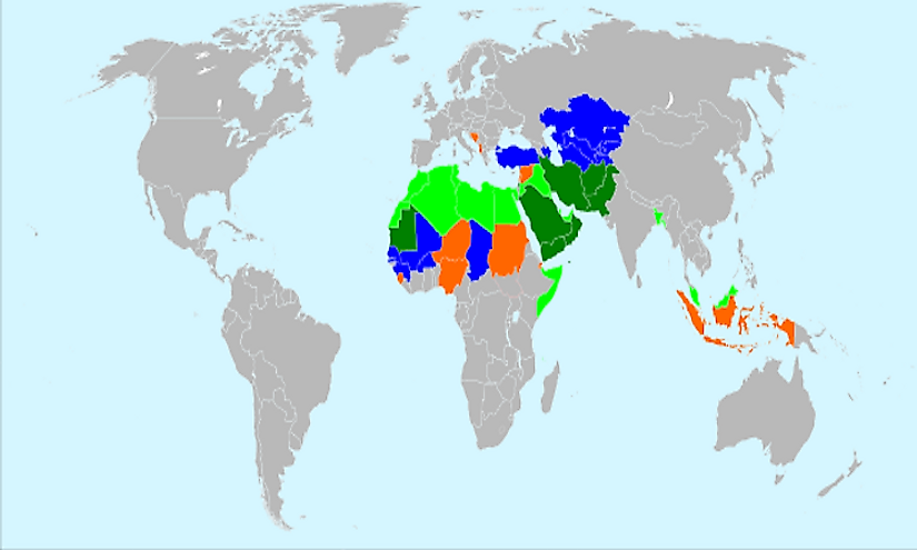 Islamic Countries Of The World