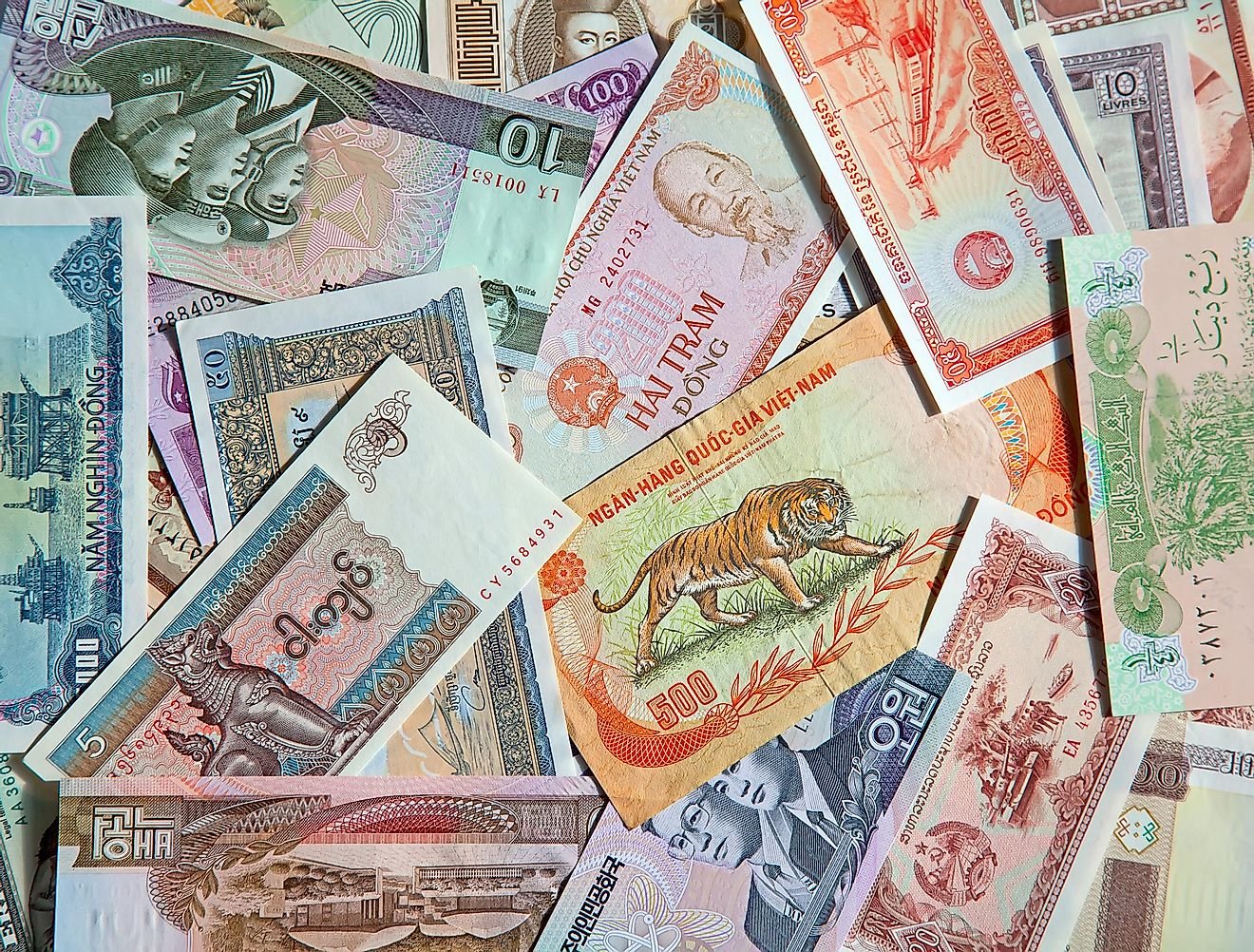 The 12 Strongest Currencies Of Asia