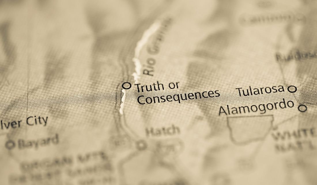 How Did The City Of Truth Or Consequences, New Mexico Get Its Name?