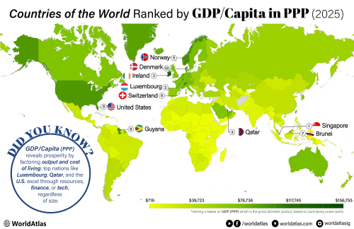The World's Richest Countries in 2024: Who Tops the List?