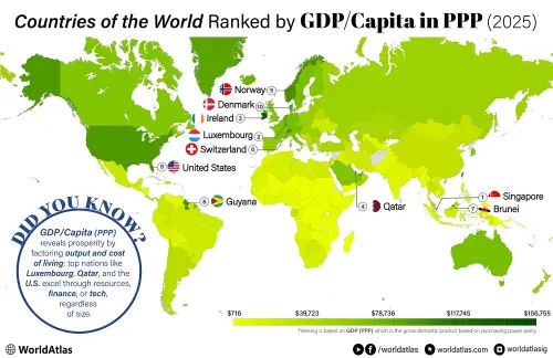 The World's Richest Countries in 2024: Who Tops the List?