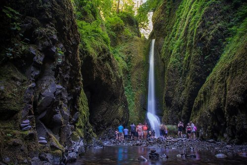 The Gorgeous Oneonta Gorge, Oregon