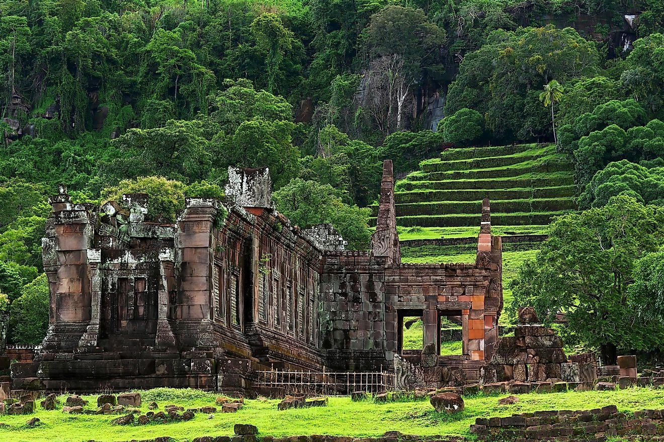 ​​Vat Phou Temple And Champasak Culture Sites In Laos