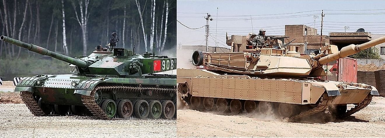 Tanks Of Major World Armies