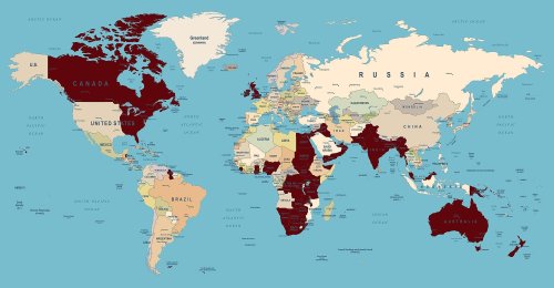 Which Territories Were Former British Colonies?