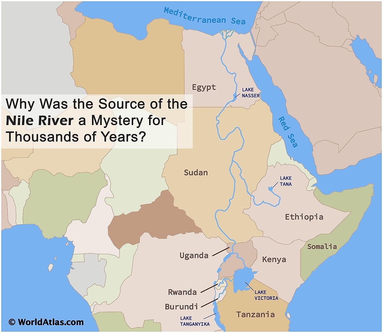 Why the Source of the Nile River Was a Mystery for Thousands of Years