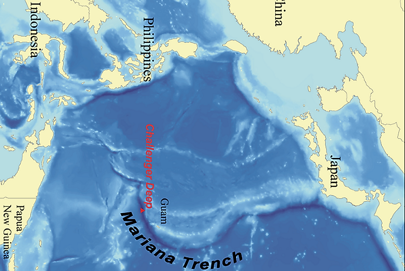 Where Is The Mariana Trench and Challenger Deep?