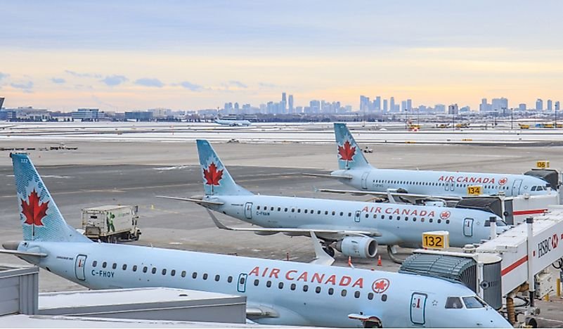 The Busiest Airports in Canada
