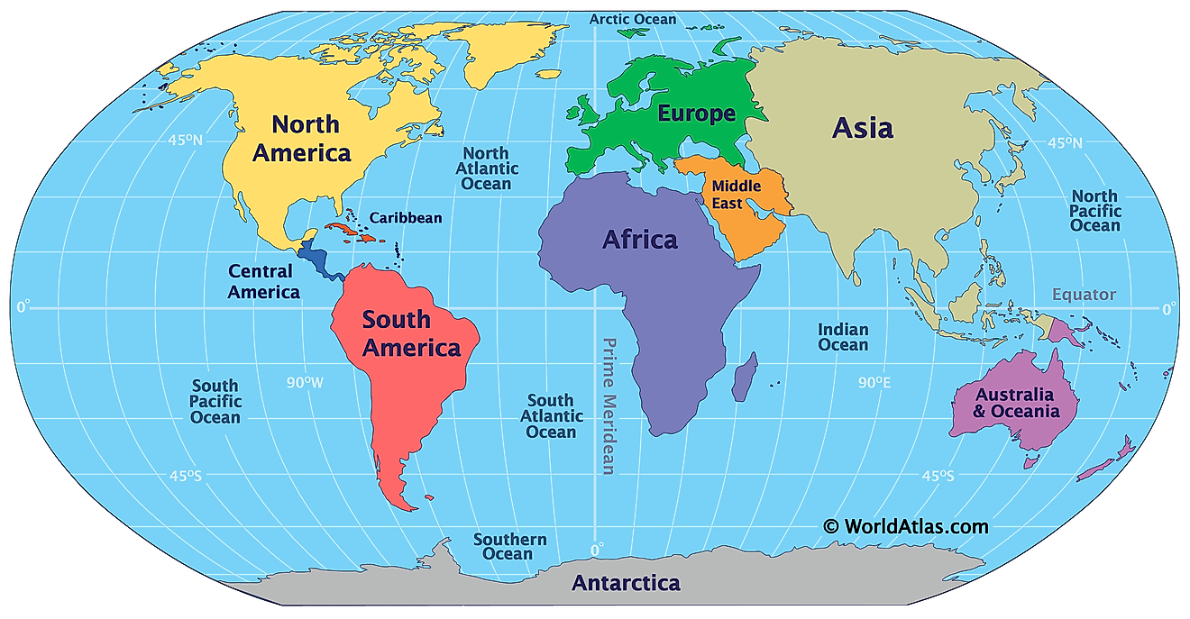 How Many Oceans Are There In The World?