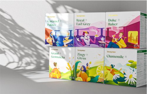 Tea Espresso Packaging Design - World Brand Design Society