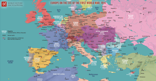 Europe on the Eve of the First World War, 1914