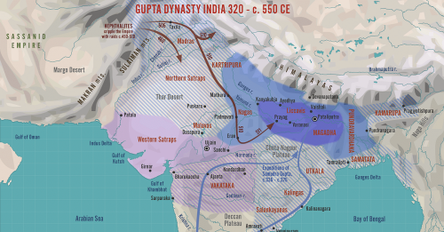 Gupta Dynasty India, 320 - c. 550 CE
