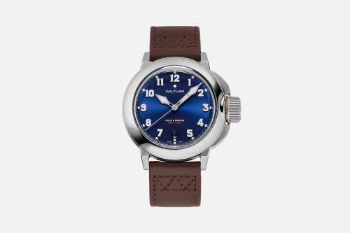 There’s a Big Crown, and Then There’s This: Introducing the Waltham Field & Marine Trench Watch