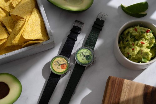 Studio Underd0g Introduces the Av0cado and Guacam0le Chronographs, a Clever Response to their Imitators