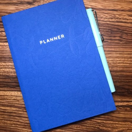 Calligraphy Daily Planner - notesinabook