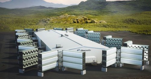 World's largest direct air carbon capture facility will reduce CO2 by .0001%