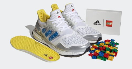 LEGO assembles new pair of upcoming adidas UltraBoosts with built-in studs