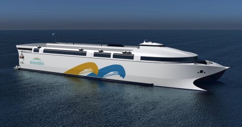 The world's largest electric ferry can take you and your closest 2000 friends across the ocean