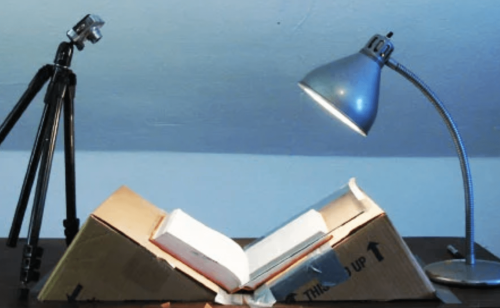 How to make a DIY book scanner