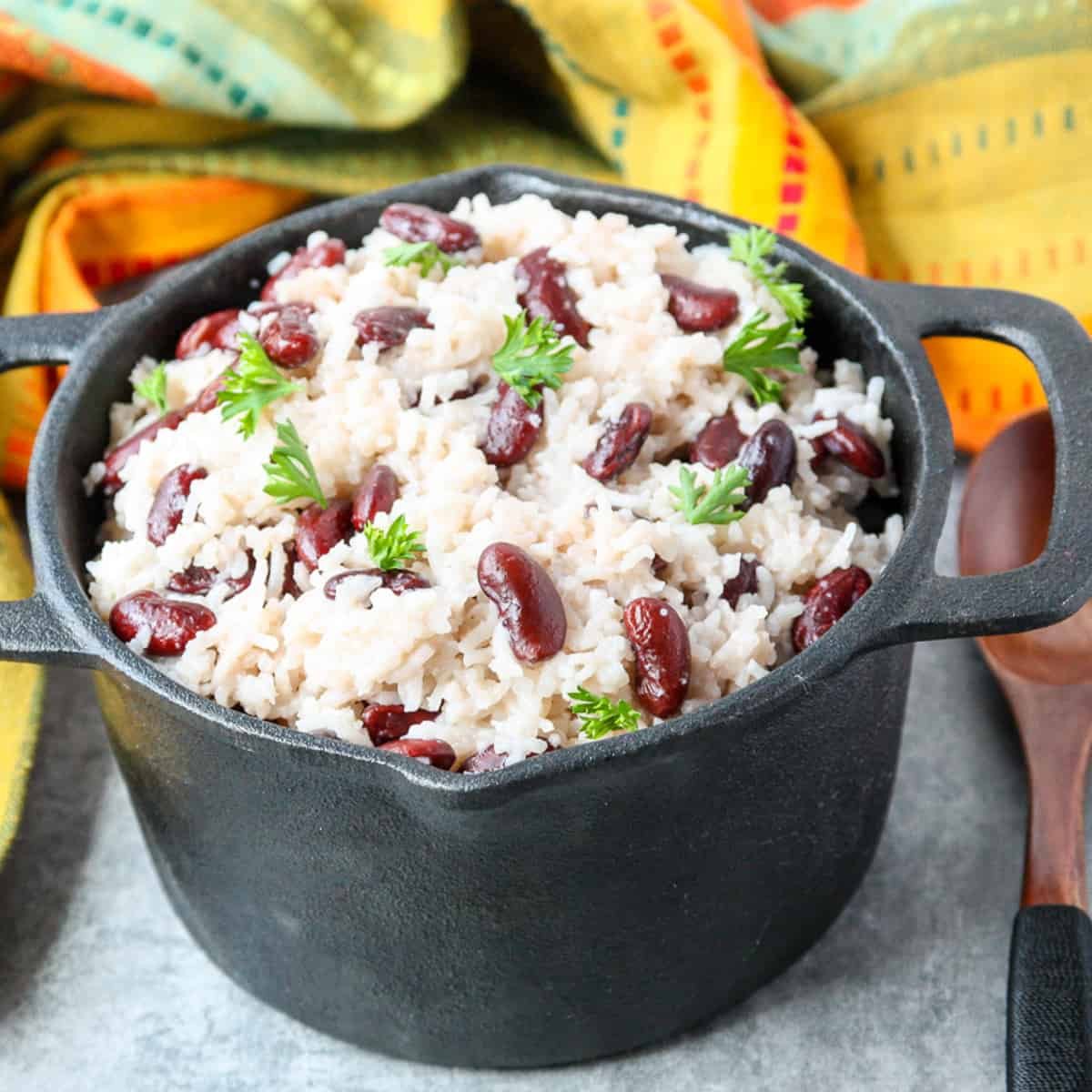 Jamaican Rice and Peas (Slow Cooker)