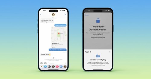 Apple announces physical Security Key support for Apple ID two-factor, new iMessage verification technology