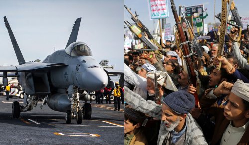 The Houthis Just Turned a U.S. Super Hornet Fighter Jet into a Submarine