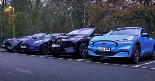 Watch the longest-range EVs battle to see how far they last on a single charge