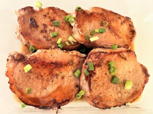 Pork Chops with Fish Sauce Butter - Amy's Delicious Discoveries