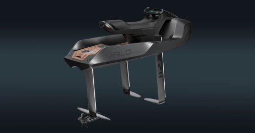 California-based startup unveils 58 mph electric jet ski on hydrofoils