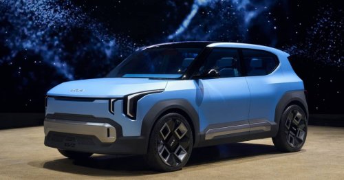 The Kia EV2 is real: Here's our first look at the low-cost EV on the road [Video]