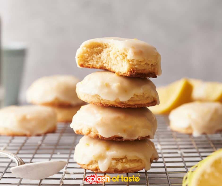Celebrate the Simple: Soft and Chewy Lemon Glazed Cookies