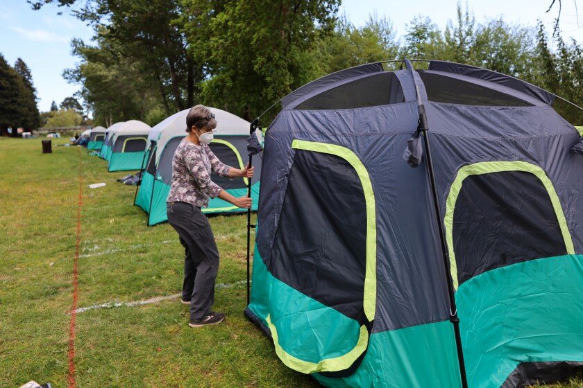 Is end to legal clash over the San Lorenzo Park homeless encampment in sight?