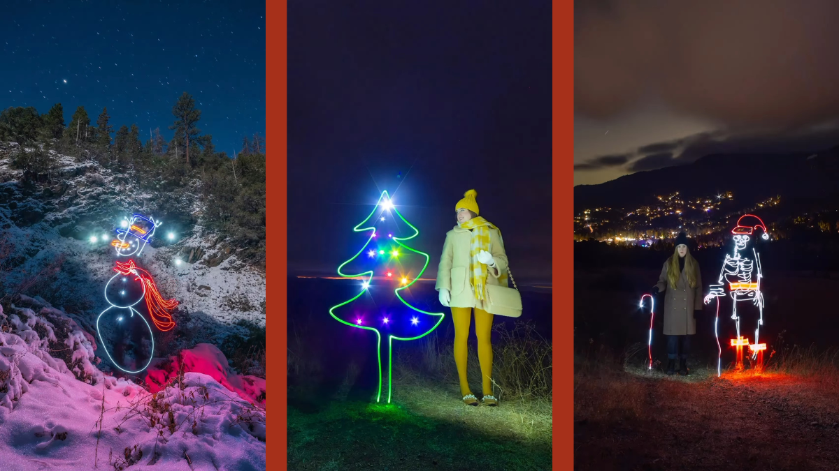 Light-painting photography artist Dariustwin captivates with stop-motion videos