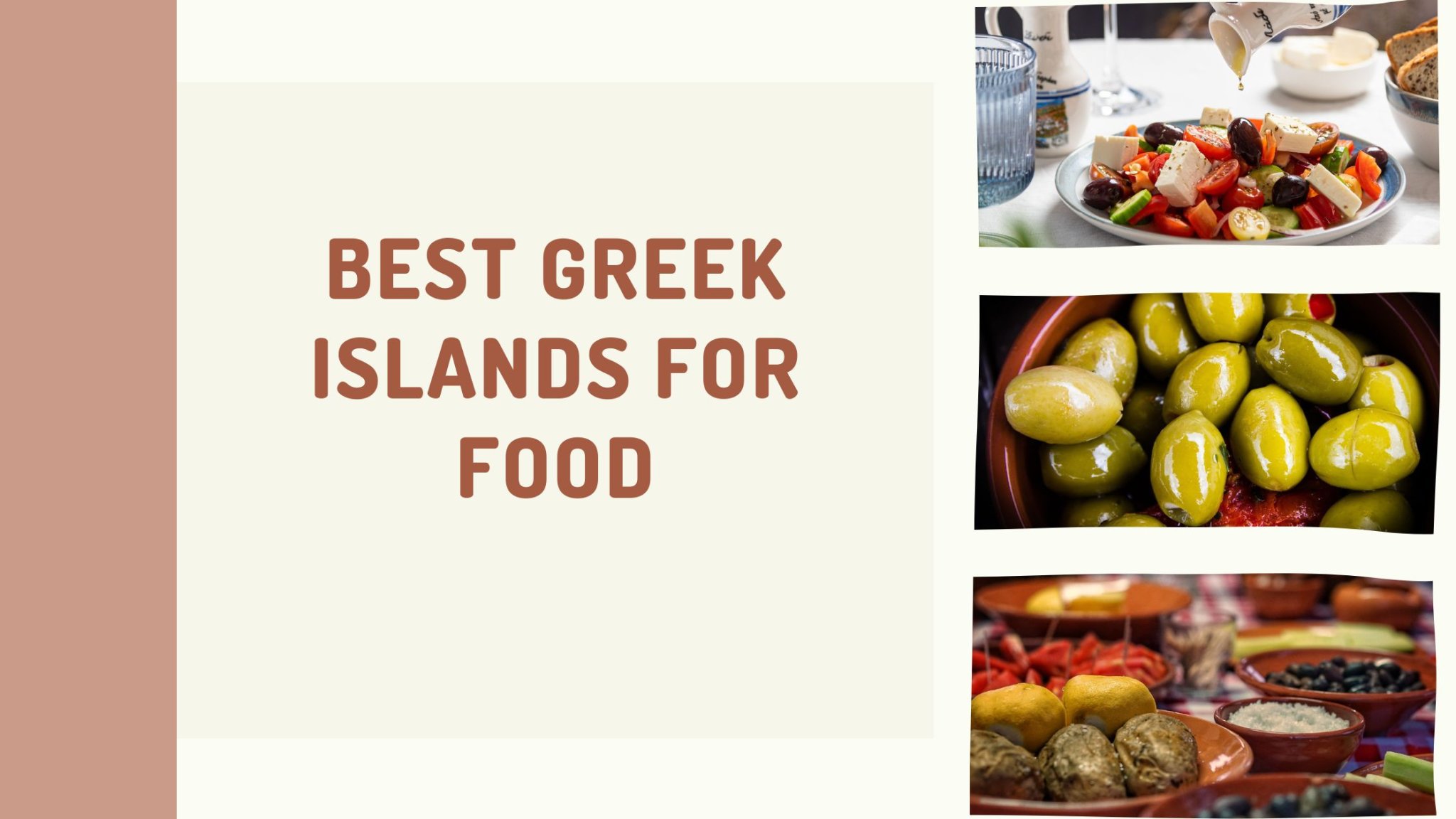Best Greek Islands for Food | LooknWalk Greece