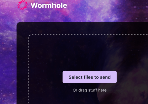Wormhole is a file sending site with end-to-end encryption | Boing Boing