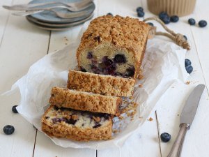 Blaubeeren Streusel Kastenkuchen