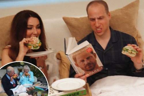 Royal Life: Kate and William pictured reading Prince Harry’s memoir – but all is not as it seems