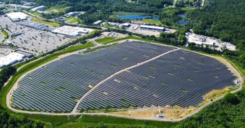 The largest landfill solar project in North America is now complete