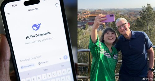 Tim Cook says China’s DeepSeek AI is ‘excellent’ during visit to country