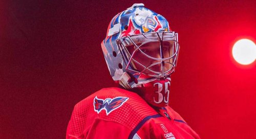 Darcy Kuemper and Charlie Lindgren show off new masks and gear for 2023-24 season