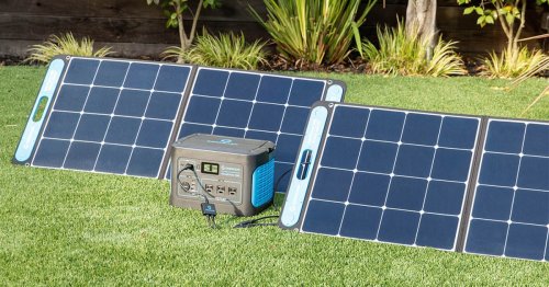 Get this top-rated backup generator with a solar panel today for $1,399 (Reg. $1,897)