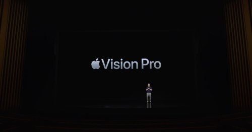 This is Apple Vision Pro, the mixed reality headset for spatial computing