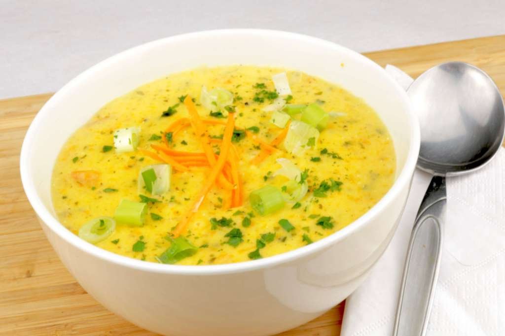 Vegetarische Kartoffelsuppe nach Omas Rezept