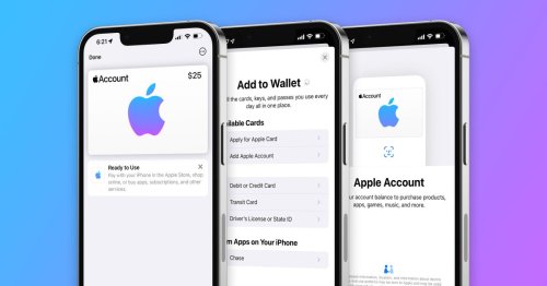 New 'Apple Account Card' now available in the Wallet app for iOS 15.5 users