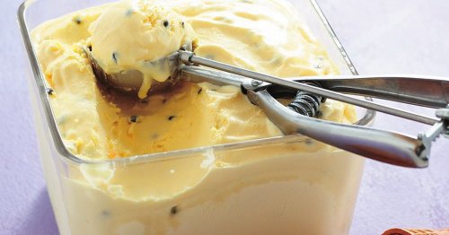 Passionfruit ice-cream | Women's Weekly Food