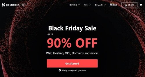 Hostinger Black Friday Deals 2023 (Get 81% to 90% OFF) with coupon code + free domain [ live now ] होस्टिंगर ब्लैक फ्राइडे डील 2023 (81% से 90% की छूट पाएं) कूपन कोड + मुफ्त डोमेन के साथ [अभी लाइव] » EarnWithBlogTech.com EarnWithBlogTech.com